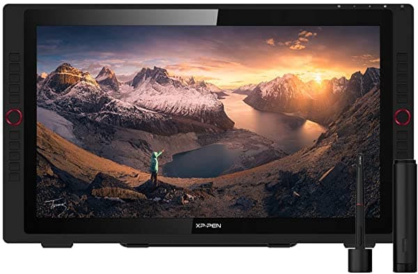 Monitor De Dibujo Xp-Pen Artista Pen Display 24 Pro 23.8 Pulgadas Área De Trabajo 2K Qhd Dibujo De Inclinación Compatible Con 20 Teclas De Acceso Directo Personalizables Y 2 Ruedas De Diálogo 24_Pro_Artist