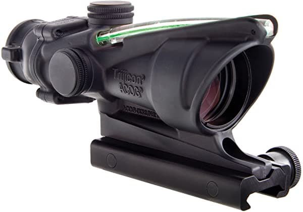 Trijicon Ta31H-68-G Acog 4X32 Alcance Con Doble Herradura Verde Iluminada 6.8 Retículo Balístico Y Montaje Ta51