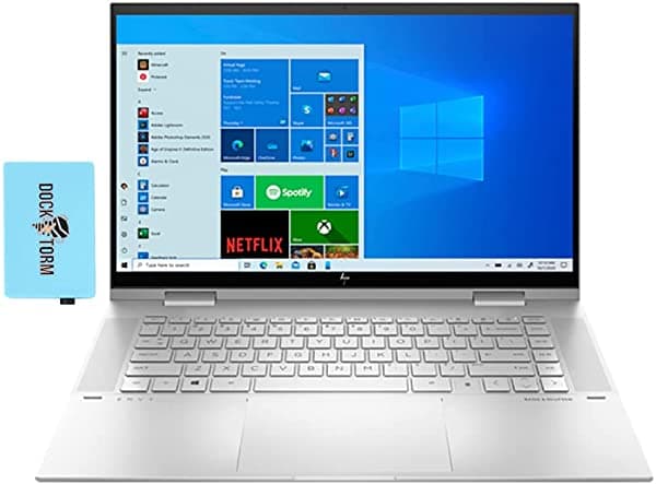 Hp Envy X360-15.6" Fhd Ips Pantalla Táctil Portátil 11ª Generación (Intel I7-1195G7 4 Núcleos 16 Gb Ram 512 Gb Ssd Intel Iris Xe (1920X1080) Active Pen Fingerprint Wifi 6 Bt 5.2 Win11H Hub