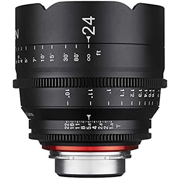 Rokinon Xeen Xn24-C - Lente Profesional T1.5 De 0.945 In Para Canon Ef Color Negro