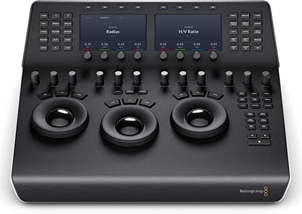 Blackmagic Design Davinci Resolve Mini Panel - Superficie de Control Profesional con Licencia de Software OB02405