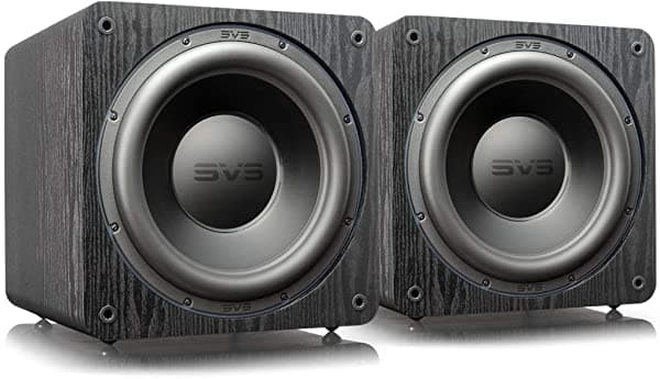 Svs Sb-3000 Subwoofer De 13 Pulgadas Con Rms De 800 W Potencia Máxima De 2500 W Y Aplicación De Control Dsp (Par) Premium Black Ash SB3000BPR