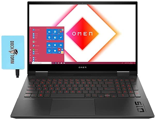 Hp Omen 15-En1013Dx-Plus Gaming & Entertainment Laptop (Amd Ryzen 7 5800H 8-Core 16Gb Ram 512Gb Pcie Ssd Rtx 3060 15.6" Full Hd (1920X1080) Wifi Bluetooth Win 10 Pro) Con Hub 15-ek1013dx
