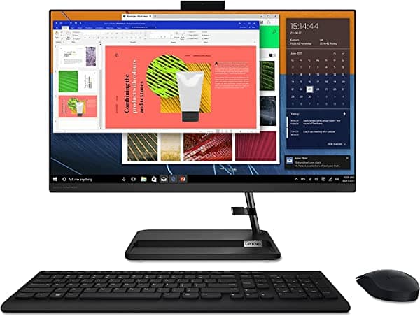 Lenovo Ideacentre Aio 3 Computadora De Escritorio Todo En Uno 24 Pantalla No Táctil Full Hd Amd Ryzen 5 5500U Procesador De 6 Núcleos 16Gb Ram 512Gb S A540