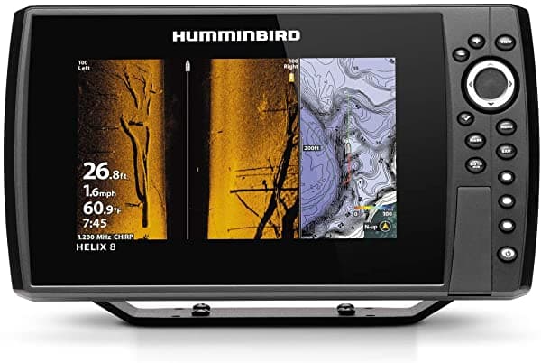 Humminbird 411350-1CHO Helix 8 Chirp Mega SI+ GPS G4N CHO (Sólo Cabeza de Control) Ecosonda