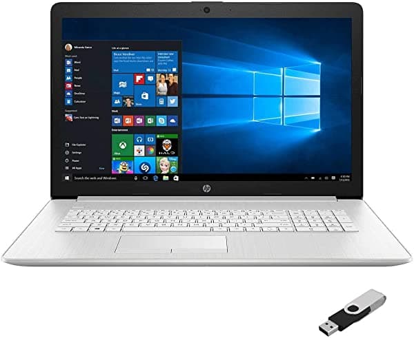 Hp Laptop Empresarial De Alto Rendimiento 2022 Fhd Ips De 17.3 Pulgadas 12º Intel Core I5-1235U De 10 Núcleos Gráficos Iris Xe Ssd Ddr4-256Gb De 12 Gb Usb-C Teclado Retroiluminado Windows 10 Con Usb Ratzk De 32 Gb 17-BY4063CL