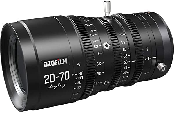 DZ Optics Dzofilm 0.787-2.756 In T2.9 Mft Lente De Zoom De Estilo De Cine Parfocal 6226611A
