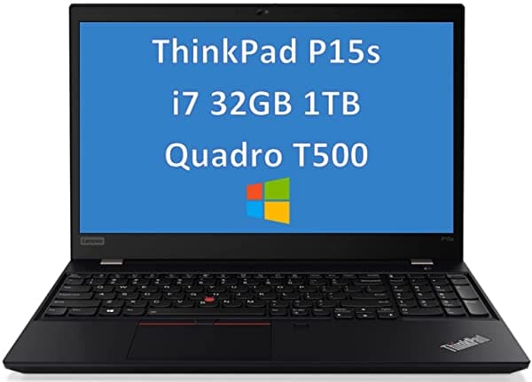 2021 Lenovo Thinkpad P15S Gen 2 15.6" Fhd (1920X1080) Portátil Estación De Trabajo Móvil (Intel Quad Core I7-1165G7 32Gb Ram 1Tb Ssd T500 4 Gb Gráficos) Retroiluminado Huella Digital 2 X Thunderbolt 4 Win 10 Pro