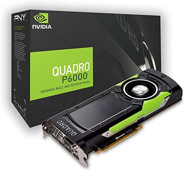 Pny Nvidia Quadro P6000 Vcqp6000-Pb 24 Gb 384-Bit Gddr5 X Pci Tarjetas De Vídeo