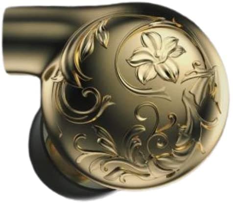 Ikko OH7 Musik Auricular In-Ear de Driver Dinámico Cavidad de Cobre con Joyería Tallada Técnica Shell Nuevo 90 Ohmios 10mm Deposición Nano Carbon Dynamic Driver