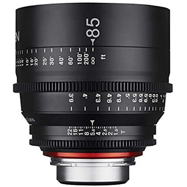 Rokinon Xeen Xn85-C 3.346 In T1.5 - Lente Profesional Para Canon Ef Color Negro