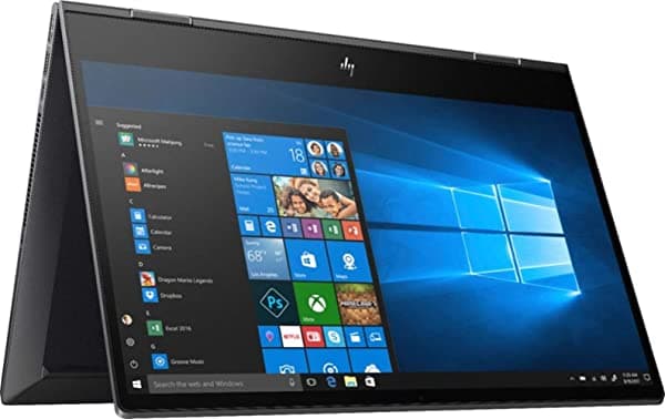 Hp Envy X360 - Portátil Con Pantalla Táctil 2 En 1 De 15.6 Pulgadas (Amd Ryzen 5 8 Gb De Ram Unidad De Estado Sólido De 256 Gb Negro Nightfall Black)