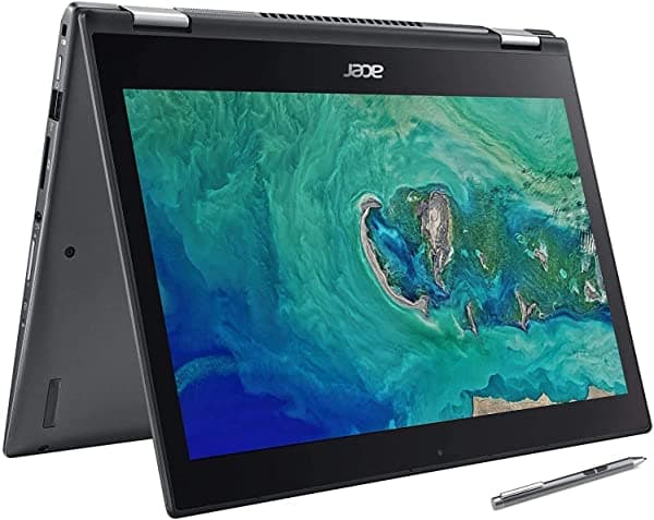 Acer Spin 5 Convertible 2 En 1 Business Laptop Pantalla Táctil Ips Fhd De 133" Intel Core I7-8565U 16Gb Ddr4 Ram 1Tb Ssd Windows 10 Profesional Cámara Web Teclado Retroiluminado Lápiz Capacitivo + Accesorio Twe