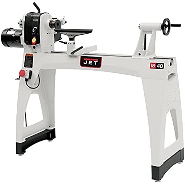 Jet Jwl-1840Evs Torno De Madera De 18 X 40 Pulgadas Velocidad Variable 1 Ph 230 V (719600)