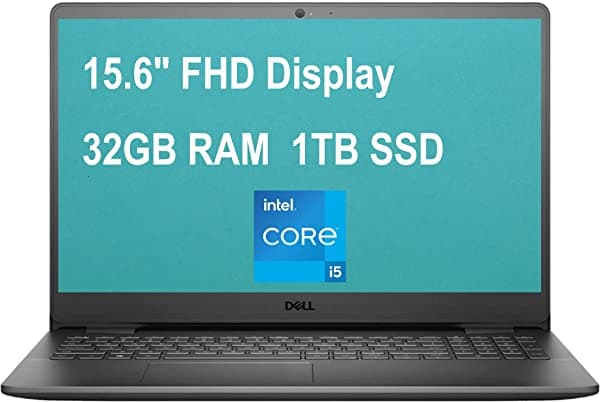 Dell Insignship Inspiron 15 3000 3501 Computadora Portátil 15.6 Pantalla Completa Hd 11Th Gen Intel Quad-Core I5-1135G7 Beats I7-10510U 32Gb Ram 1Tb S Dell Inspiron 15 3000