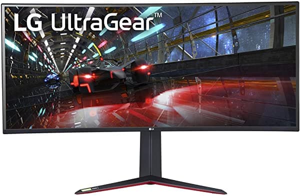 Lg 38Gn950-B 38" Ultragear Curvo Wqhd+ Nano Ips 1Ms 144Hz Hdr 600 Monitor Con G-Sync Compatibilidad