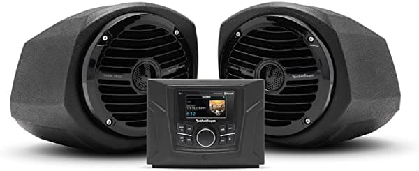 Rockford Fosgate Gnrl-Stage2 - Kit De Altavoces Estéreo Y Delanteros Inferiores Para Determinados Modelos Polaris Generales 2016-2020