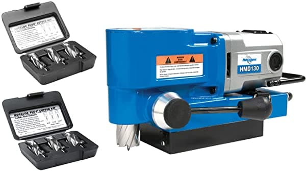 Hougen Hmd130 - Kit De Fabricación - Perfil Ultra Bajo Ligero Y Ángulo Recto Taladro Con Gran Capacidad. Sustituye A Hmd115 Y Hmd150.