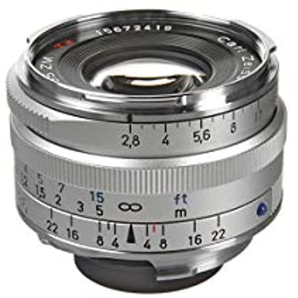 Zeiss Ikon C Biogon T Zm 2.8/35 Wide-Angle Camara Lente Para Leica M-Mount Rangefinder Cameras Silver (1486-394-L)