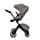 Stokke Xplory X - Cochecito de Lujo Modern Grey - Ajustable para Comodidad del Bebé y Padres - Acolchado, Arnés y Cierre Reflectante - Plegado en un Paso. 571602