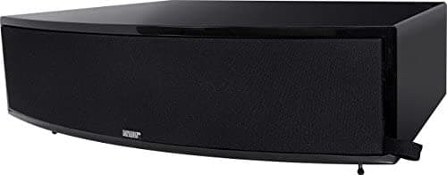 Earthquake Sound Terremoto Sonido Titan Theia Curvo Gabinete Center Channel Speaker Single - Negro Piano