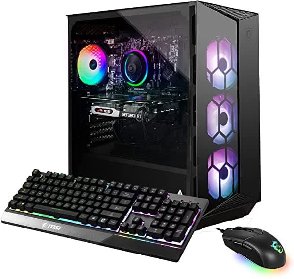Msi Aegis Rs Rtx 2070 Super 8 Gb Gddr6 Gaming Desktop Computadora Intel 8-Cores I7-10700F Hasta 48 Ghz 64 Gb Ddr4 Ram 2 Tb Ssd Wifi 6 Displayports Iluminación Rgb Caso Teclado Y Ratón Windows 10
