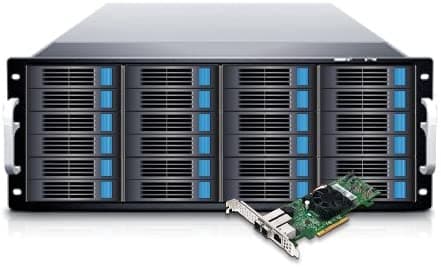Sans Digital Elitestor 1U 8 Bay 2.5 Rackmount Sas/Ssd/Sata A 2 Mini-Sas (Sff8088) Almacenamiento Jbod (Es108X+B) ES424X12HP