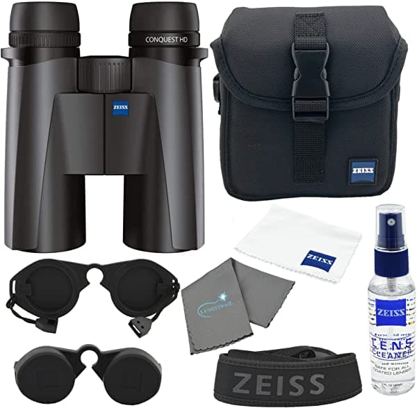 Zeiss Conquest HD - binoculares (10x42 incluye kit de lentes y gamuza de limpieza) 52-42-12