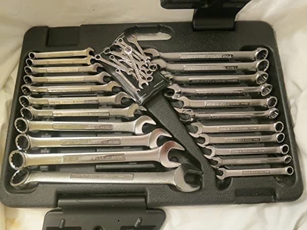 Craftsman 32 Pc. Estándar Y Métrica 12 Pt. De Llaves Combinadas 46937