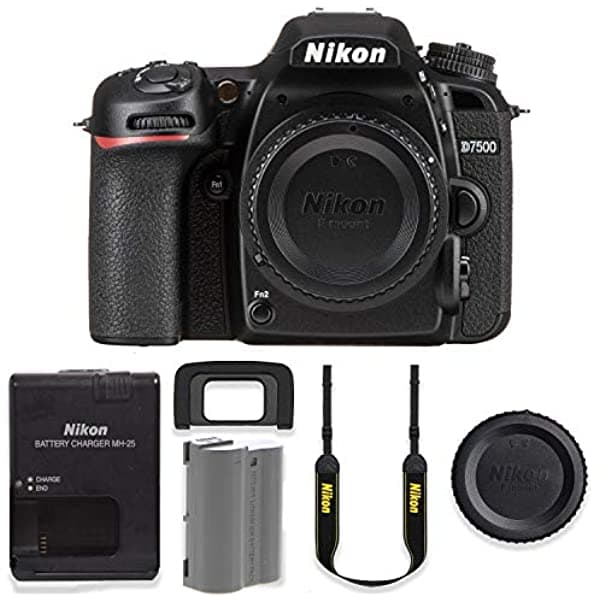 Nikon D7500 20.9Mp Dslr Body Only Basic Kit De Cámara
