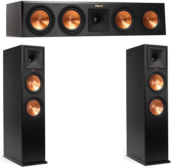 Sistema Klipsch 3.0 Con 2 Altavoces Torre Rp-280F 1 Altavoz Central Rp-450C Klipsch-3.0-280F221