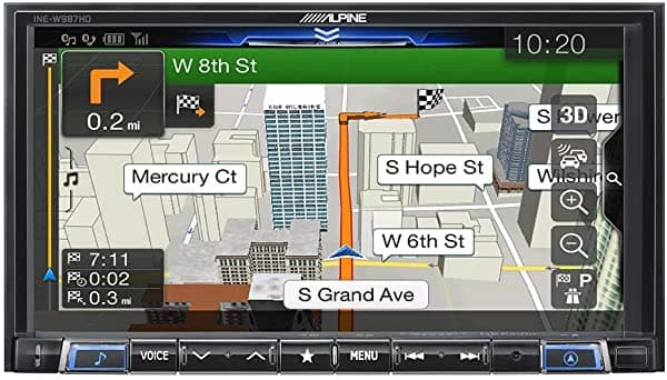 Alpine Ine-W987Hd Receptor De Navegación
