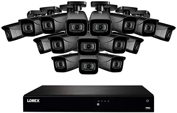 Lorex Sistema Nvr Fusion De 16 Canales Con Cámaras Ip 4K (8Mp) 16 / Negro N4K3-1616BB