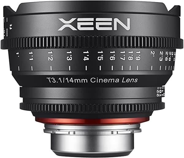 Rokinon Xeen Xn14-Mft 0.551 In T3.1 Profesional Cine Lente Para Micro Cuatro Tercios Cámaras De Lente Intercambiable (Negro)