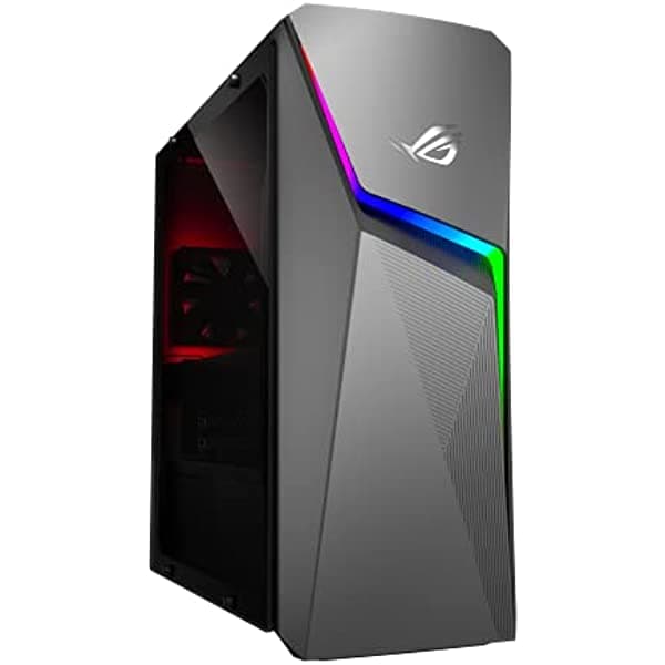 Asus Rog Premium Gaming Desktop | Procesador Amd Ryzen 7 5700G Octa-Core | 32Gb Ram | 1Tbssd+2Tbhdd | Nvidia Geforce Rtx 2060 Super | Gris | Windows 10 | Con Paquete De Cable Hdmi