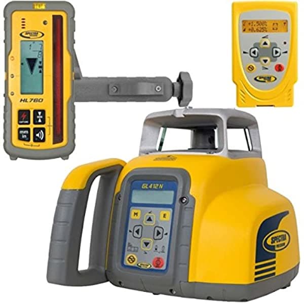 Spectra Precision GL412N - Láser de nivelación y alineación para construcción precisa y eficiente