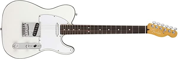 Fender American Ultra Telecaster - Arctic Pearl con Rosewood Fingerboard 118030781