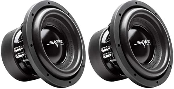 (2) Skar Audio Evl-10 D4 10" 2000 W Max Power Dual 4Ohm Car Subwoofers 2 Unidades (2) EVL-10 D4