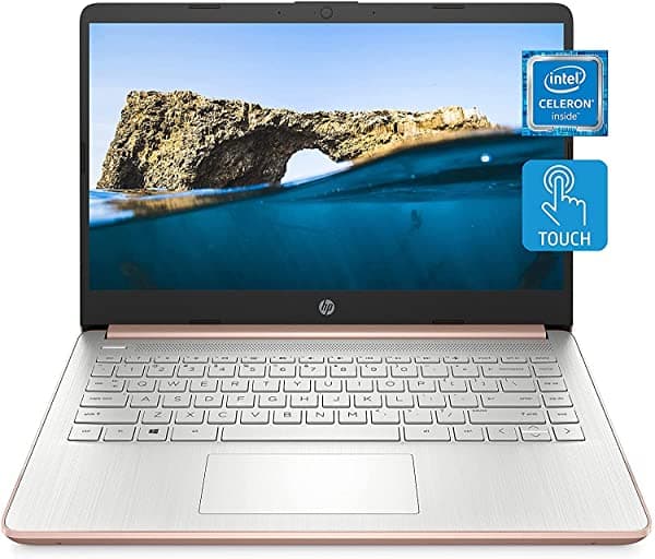 Hp Transmite Portátil Con Pantalla Táctil Hd De 14 Pulgadas Procesador Intel Celeron N4020 Memoria Ddr4 De 4 Gb Almacenamiento De 128 Gb (64 Gb Emmc+64 Gb Tarjeta) Wifibluetooth Microsoft 365 Win 10 S Oro Rosa | Paquete Tgcd 14STREAMTOUCHROSE