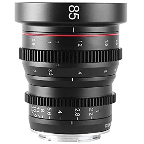 Meike Meke T2.2 Mini Fixed Prime - Objetivo De Gran Angular Para Cámaras M43 Micro 4 Thirds Mft Bmpcc 4K Z Cam E1 E2 E2C (3.346 In) MK-852.2M43