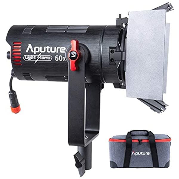 Aputure Ls 60X Bicolor Led Luz De Vídeo Cri 95+ Tlci 95+ 30000Lux 3.3 Ft 60W 2700-6500K Ajustable 9 Luces Integradas Fx Soporte De Control De Aplicación Sidus Incluye Puertas De Granero Aputure store - LS 60x