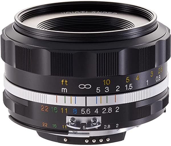 Voigtlander Ultron 1.575 In F/2 Sl-Ii S Lente Asférica Para Nikon Borde Negro 40mm F/2 SL-II S