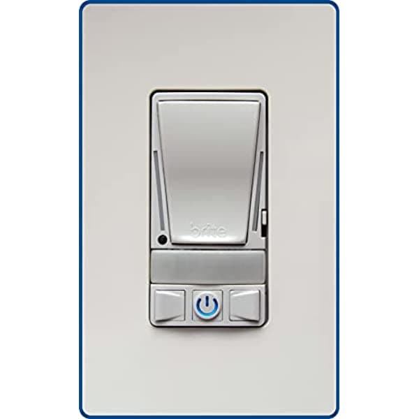 Britelight Interruptor De Atenuación Inteligente Con Detección Múltiple. Automatización Verdadera Información En Tiempo Real Y Servicios De Aplicaciones De Bricolaje. Necesita Cable Neutro 2.4 Ghz Wi-Fi Compatible Con Alexa Y Google. (5 Unidades) SDS-100-PLUS-5PAK