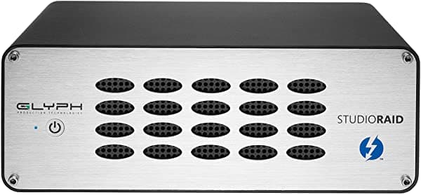 Glyph Studio Raid Thunderbolt 2 Srtb4000 4Tb Disco Duro Externo Raid 0 1 O Jbod (7200Rpm Thunderbolt 2 Usb 3)