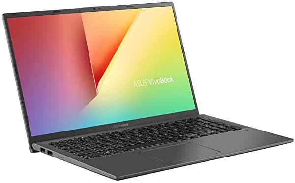 Laptop Asus Vivobook 15 De 15.6 Pulgadas Fhd 10ª Generación Intel Core I3 1005G1 (Hasta 3.4 Ghz) 8 Gb Ddr4 Ram 256 Gb Ssd Lector De Huellas Dactilares Windows 10 Gris Pizarra F512JA