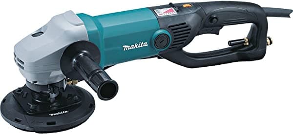 Makita Pk5011Cx1 5" Electronic Pulidora De Piedra Con Splash Guardia