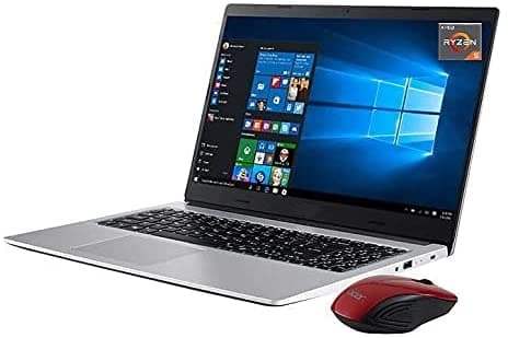 Shoxlab _Acer Aspire 3 15.6 Pulgadas Fhd 1920 X 1080 Pc Pc Computadora Amd Ryzen 5 3500U 8Gb Ram 512Gb Ssd Hdmi Webcam Wifi Radeon Vega 8 Gráficos Windows 10