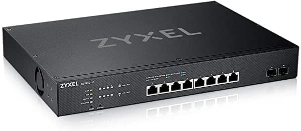 Zyxel - Interruptor Inteligente Gig De 8 Puertos + 2 10G De Fibra Nebulaflex Smart Managed Switch. [Xs1930-10] XS1930-10-ZZ0101F