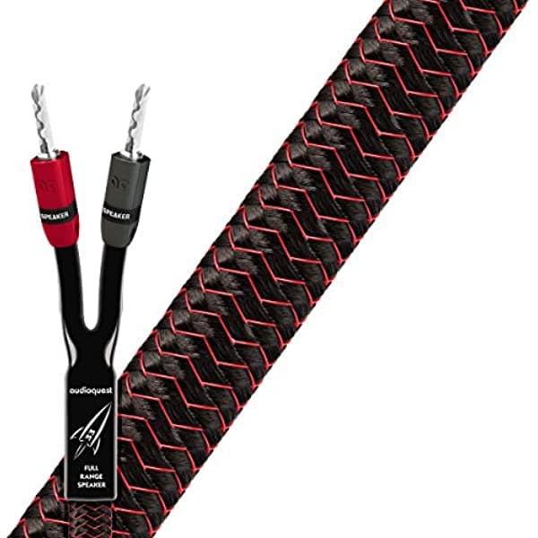 Audioquest Rocket 33 - Cable De Altavoz (12 Pies) Color Plateado AudioQuest Rocket 33 12ft. (Pr.)
