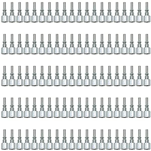 Interstate Pneumatics Cpl440 1/4 Pulgadas Lincoln Series Steel Coupler Plug 1/4 Pulgadas Hembra Npt Pack De 100
